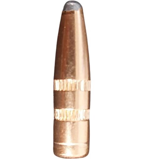 Factory Second 22 Caliber (224 Diameter) Bullets 75 Grain Spitzer with Cannelure Box of 100 (Bulk Packaged)