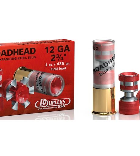 DDupleks Broadhead Dupo 28 12 Gauge Slug 2-3/4" 1oz Box of 5