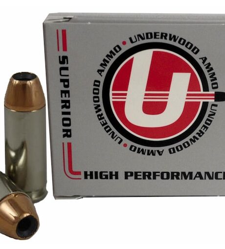 Underwood 10mm Auto Ammo 150 Grain Nosler Sporting Handgun Jacketed Hollow Point Box of 20