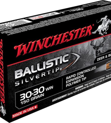 Winchester Ballistic Silvertip 30-30 Winchester Ammo 150 Grain Polymer Tip Box of 20