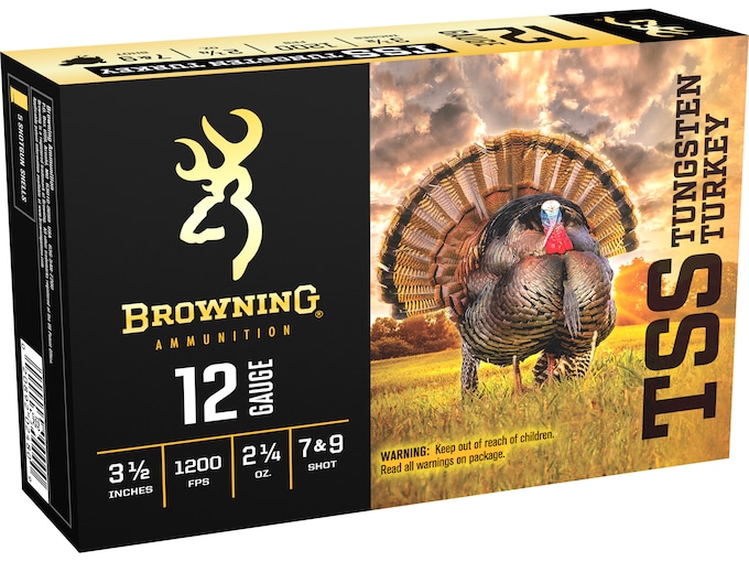 Browning TSS Turkey 12 Gauge Tungsten Ammo