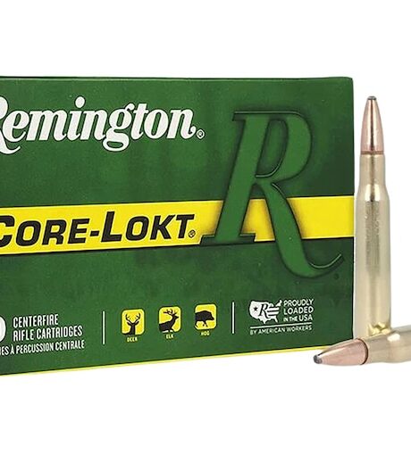 Remington Core-Lokt 30-06 Springfield Ammo 125 Grain Jacketed Soft Point Box of 20