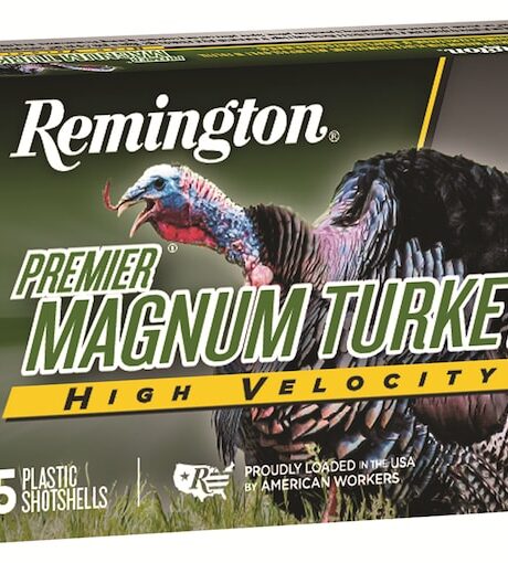 Remington Premier Magnum Turkey 20 Gauge Ammo 3" #5 Copper Plated Lead Shot 1-1/8 oz Box of 5