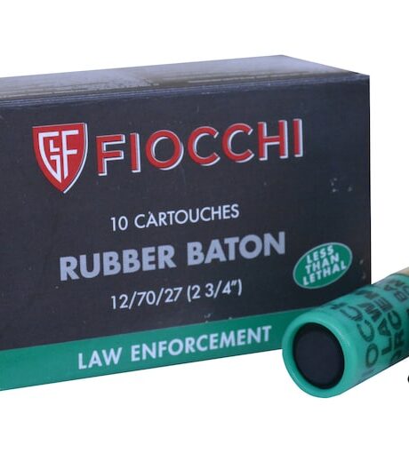 Fiocchi Less Lethal 12 Gauge Rubber Slug 2-3/4" 4.8oz