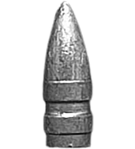 Hunters Supply Slick Coat Hard Cast 30 Caliber (311 Diameter) Bullets 131 Grain Spitzer Boat Tail Box of 100