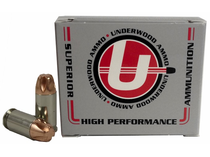 Underwood 380 ACP +P Ammo 90 Grain Lehigh Xtreme Penetrator Fluted Lead Free Box of 20