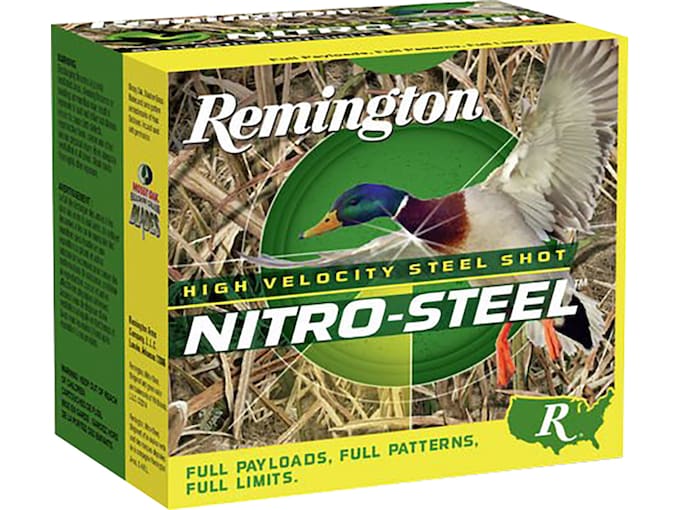 Remington Nitro-Steel High Velocity 20 Gauge Zinc Plated Steel Ammo