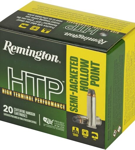 Remington High Terminal Performance (HTP) 38 Special +P Ammo 125 Grain Semi-Jacket Hollow Point