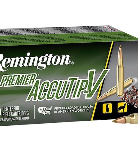 Remington Premier Varmint 223 Remington Ammo 50 Grain Remington AccuTip Polymer Tip