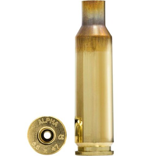 Alpha Munitions 6.5x47mm Lapua Brass Box of 100