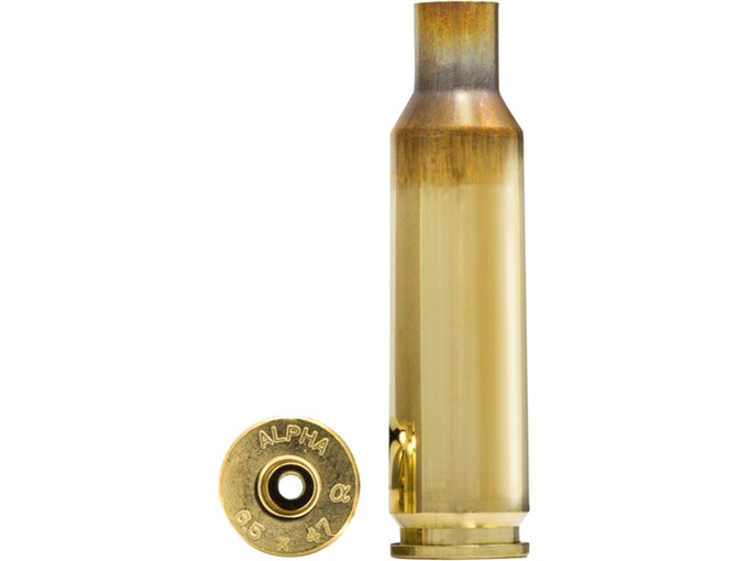 Alpha Munitions 6.5x47mm Lapua Brass Box of 100