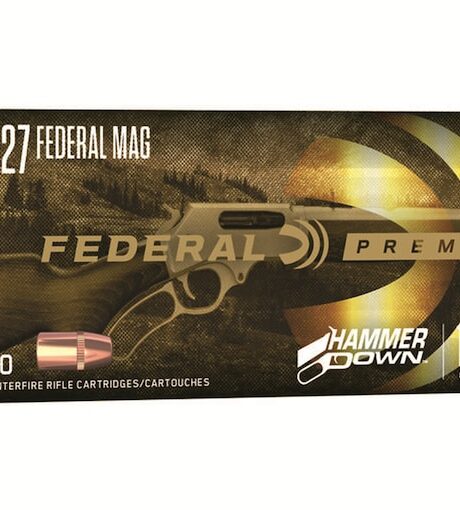 Federal Premium HammerDown 327 Federal Magnum Ammo 127 Grain Bonded Jacketed Soft Point Box of 20