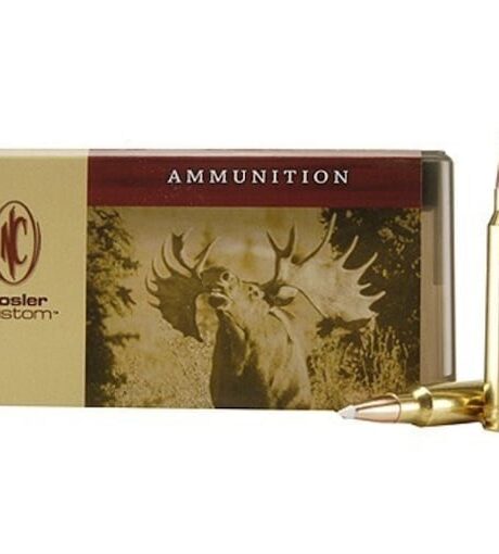Nosler Custom 300 Winchester Magnum Ammo 200 Grain Nosler AccuBond Bonded Polymer Tip Box of 20