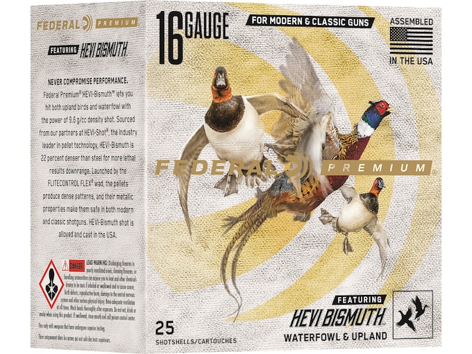 Federal Premium Hevi-Bismuth 16 Gauge Bismuth Ammo