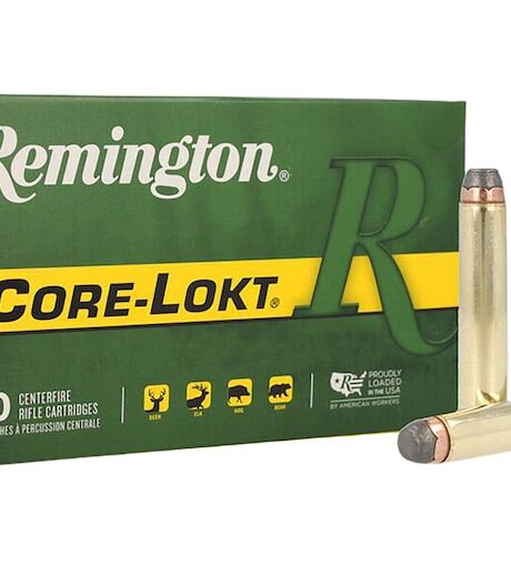 Remington Core-Lokt 444 Marlin Ammo 240 Grain Jacketed Soft Point Box of 20