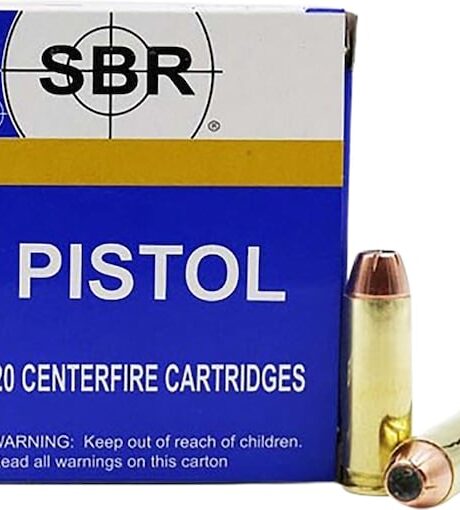 SBR 44 Automag (44 AMP) Ammo 240 Grain Hornady XTP Jacketed Hollow Point