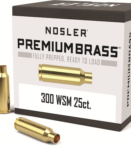 Nosler Custom 300 Winchester Short Magnum (WSM) Brass Box of 25