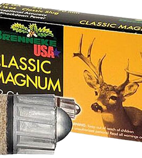 Brenneke Classic Magnum 12 Gauge Slug 2-3/4" 1-1/8oz Box of 5