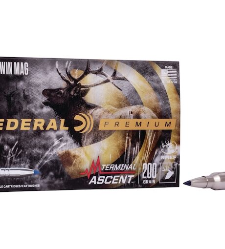 Federal Premium Terminal Ascent 300 Winchester Magnum Ammo 200 Grain Bonded Polymer Tip