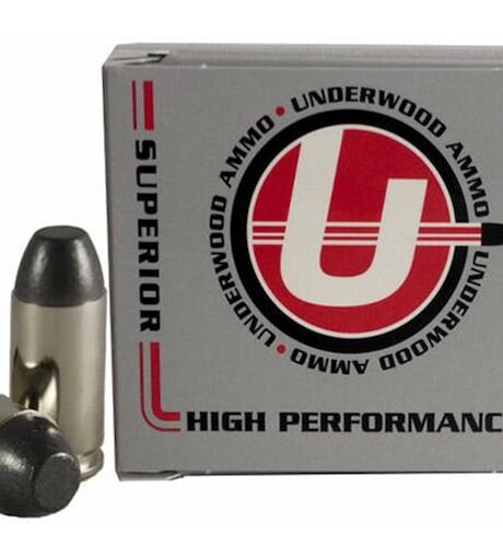 Underwood 9x18mm (9mm Makarov) Ammo 115 Grain Flat Nose Box of 20