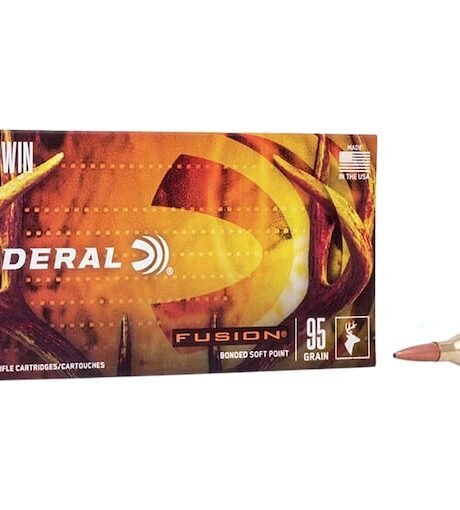 Federal Fusion 243 Winchester Ammo 95 Grain Fusion Soft Point Box of 20