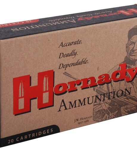 Hornady Custom 243 Winchester Ammo 87 Grain Hornady V-Max Polymer Tip Box of 20