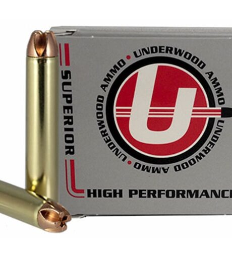 Underwood 444 Marlin Ammo 220 Grain Lehigh Xtreme Penetrator Fluted Lead Free Box of 20