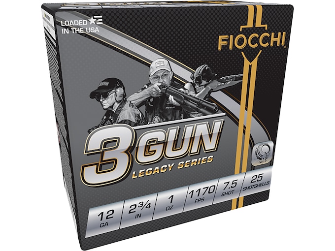 Fiocchi 3-Gun 12 Gauge Ammo