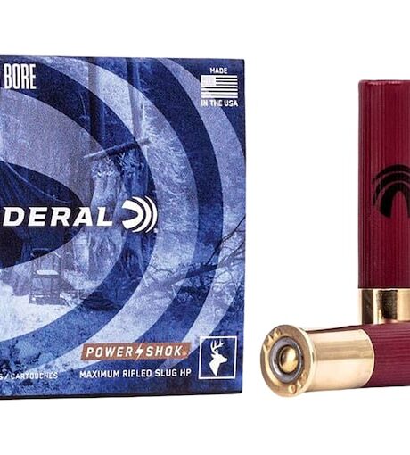 Federal Power-Shok 410 Hollow Point Rifled Slug 2-1/2" 1/4oz Box of 5