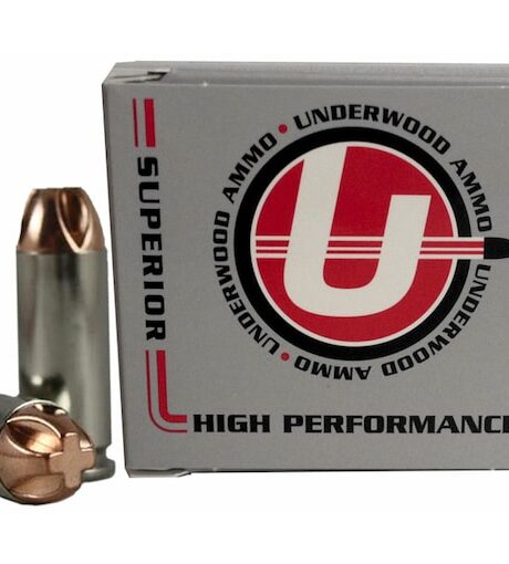 Underwood 10mm Auto Ammo 140 Grain Lehigh Xtreme Penetrator Fluted Lead Free Box of 20