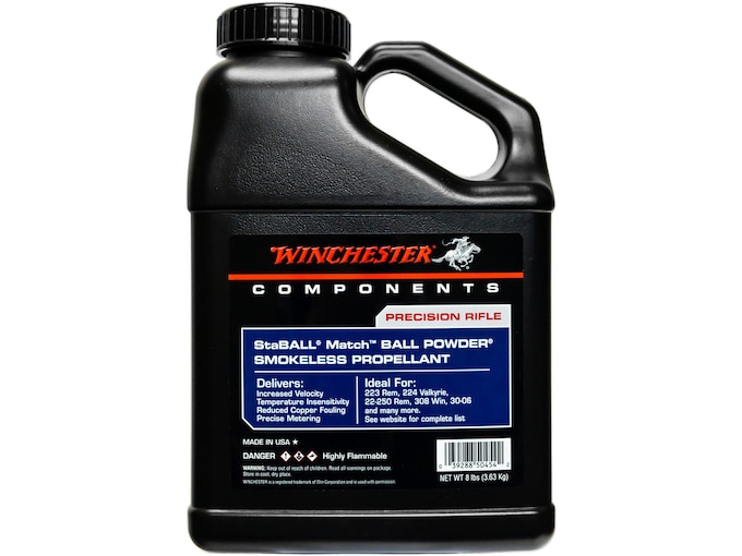 Winchester StaBall Match Smokeless Gun Powder