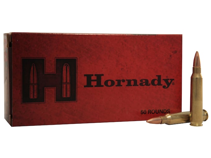 Hornady Training 223 Remington Ammo 55 Grain Full Metal Jacket Boat Tail Box of 50