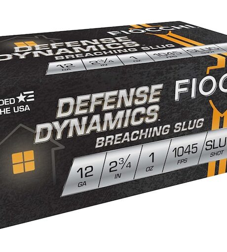 Fiocchi Special Application Breaching Ammunition 12 Gauge 2-3/4" 540 Grain Polymer Encapsulated Lead Shot Box of 10
