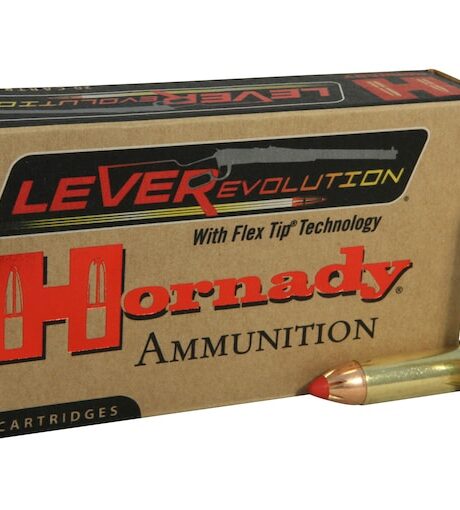 Hornady LEVERevolution 444 Marlin Ammo 265 Grain Hornady FTX Polymer Tip Box of 20