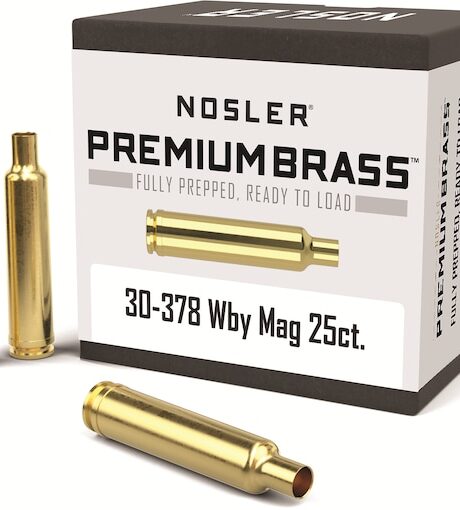 Nosler Custom 30-378 Weatherby Magnum Brass Box of 25