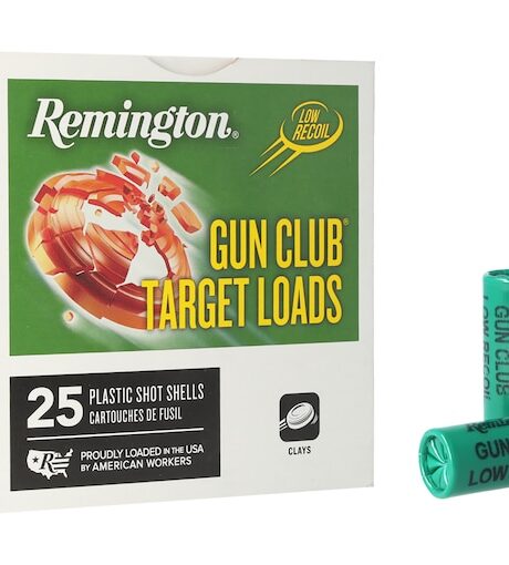 Remington Gun Club Low Recoil Target 12 Gauge Ammo