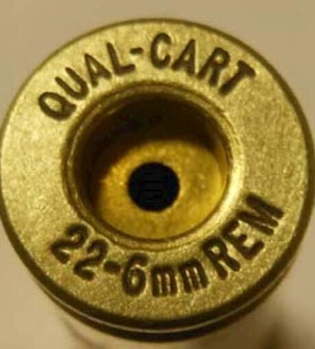 Quality Cartridge 22-6mm Remington Brass Box of 20
