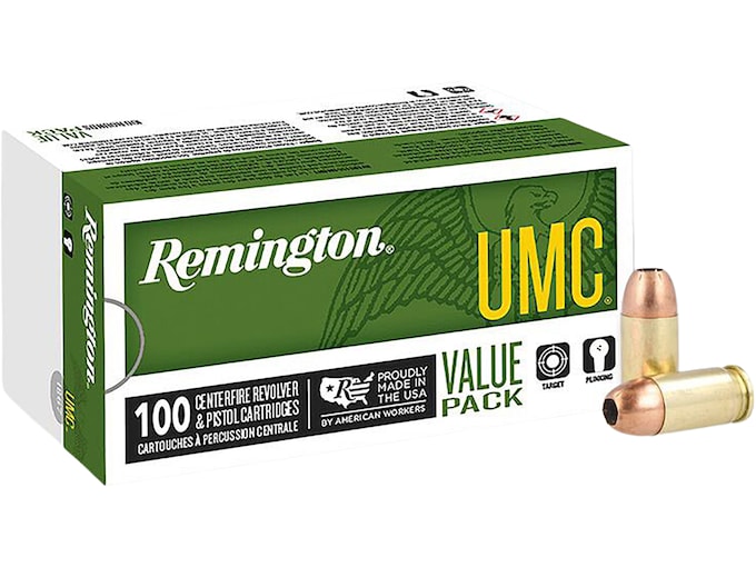 Remington UMC 380 ACP Ammo 88 Grain Jacketed Hollow Point