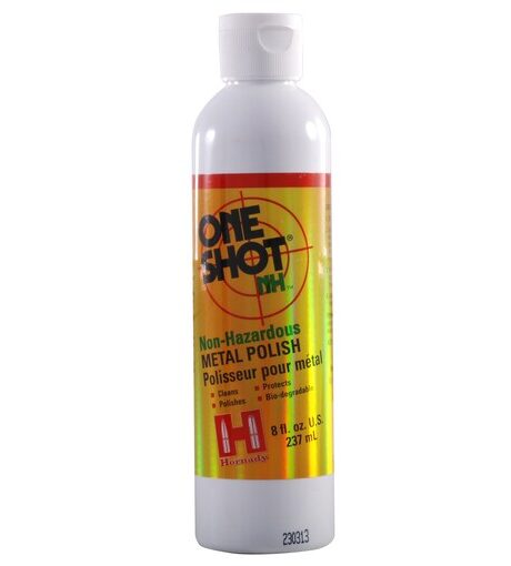Hornady One Shot Non-Hazardous Brass Case Polish 8 oz Liquid