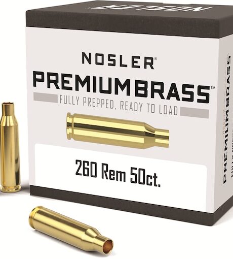 Nosler Custom 260 Remington Brass Box of 50