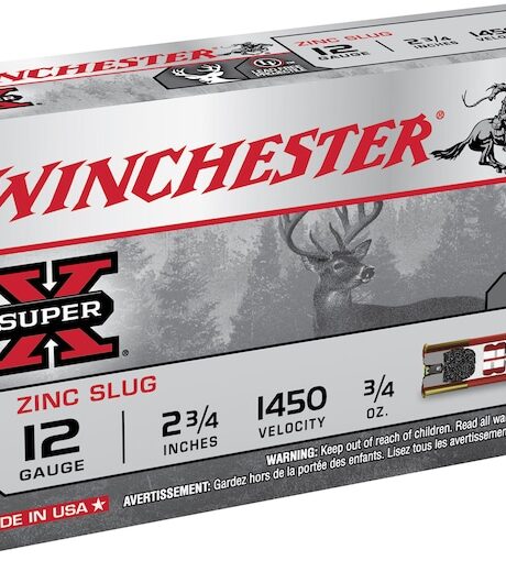 Winchester Super-X 12 Gauge Rifled Slug 2-3/4" 1oz Lead Free Box of 5