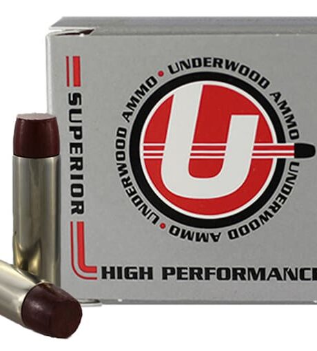 Underwood 500 S&W Magnum Ammo 500 Grain Flat Nose Box of 20