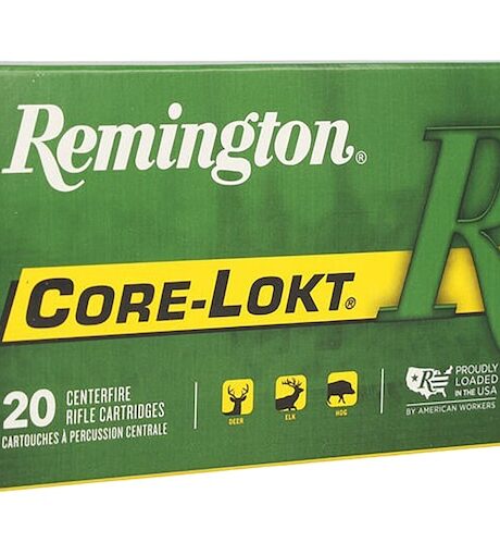 Remington Core-Lokt 7mm-08 Remington Ammo 140 Grain Jacketed Soft Point