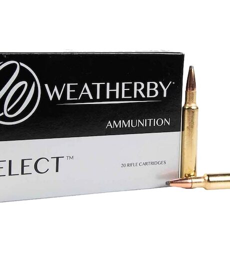 Weatherby Select 300 Weatherby Magnum Ammo 165 Grain Hornady Interlock Jacketed Soft Point Box of 20