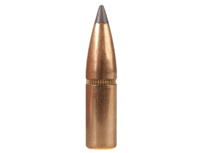 Factory Second 6mm, 243 Caliber (243 Diameter) Bullets 95 Grain Polymer Tip with Cannelure Box of 100 (Bulk Packaged)