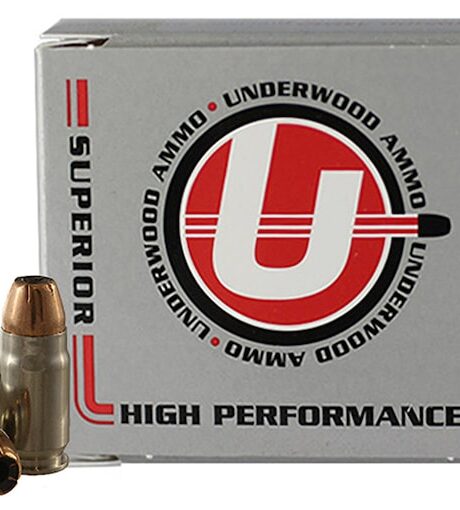 Underwood 400 Cor-Bon Ammo 150 Grain Nosler Sporting Handgun Jacketed Hollow Point Box of 20
