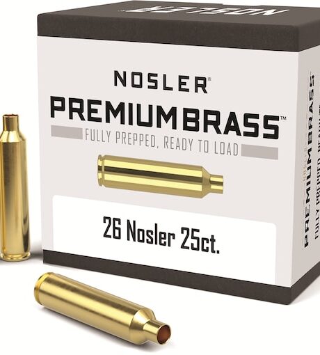 Nosler Custom 26 Nosler Brass Box of 25