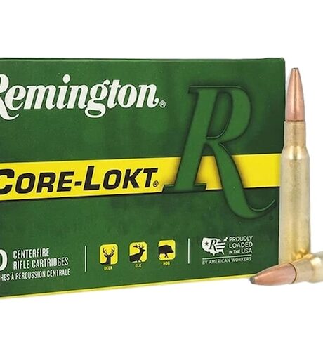 Remington Core-Lokt 7x57mm Mauser (7mm Mauser) Ammo 140 Grain Jacketed Soft Point Box of 20