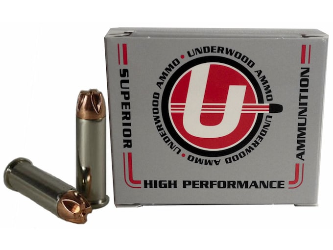 Underwood 38 Special +P Ammo 140 Grain Lehigh Xtreme Penetrator Fluted Lead Free Box of 20