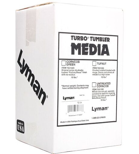 Lyman Turbo Brass Cleaning Media Untreated Corn Cob